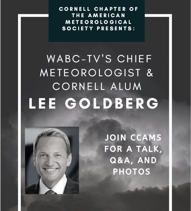 Cornell Chapter of the American Meteorological Society: WABC-TV's Chief Meteorologist and Cornell Alum