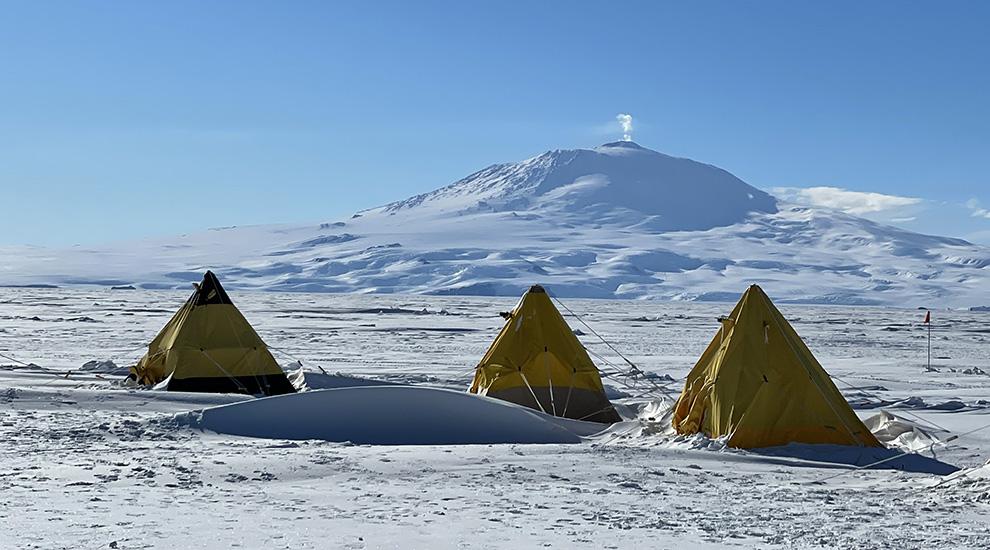 Antarctica camp